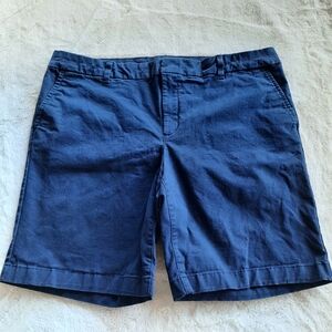 Tommy Hilfiger Chino Shorts Womens Unisex Size 16 Navy Blue Nautical